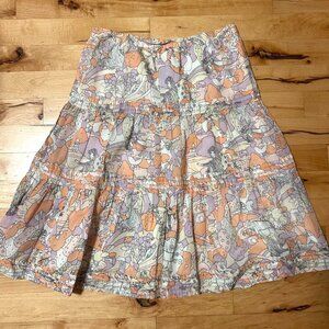 Marc Jacobs cotton tiered Midi skirt Size 6